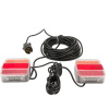 Kit LED feux arrière câble 12 m magnétique 