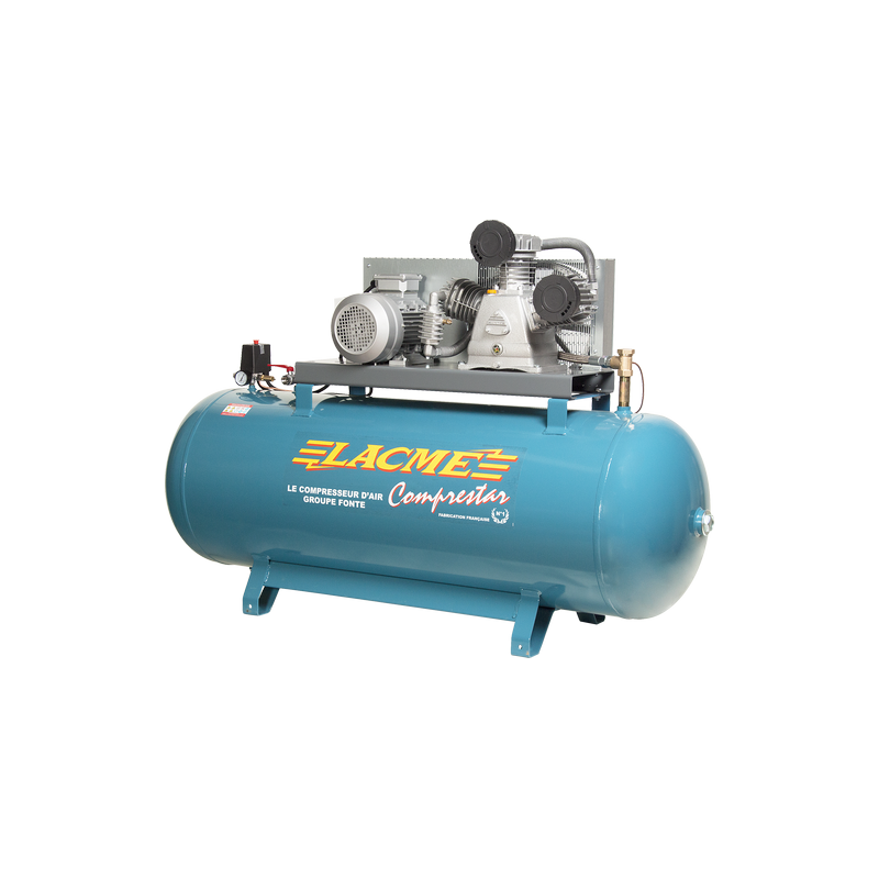 Compresseur LACME 42 V 500 L Triphasé Fixe