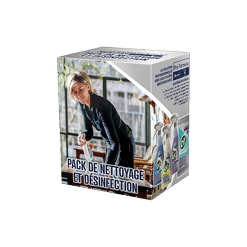 Pack de nettoyage et désinfection