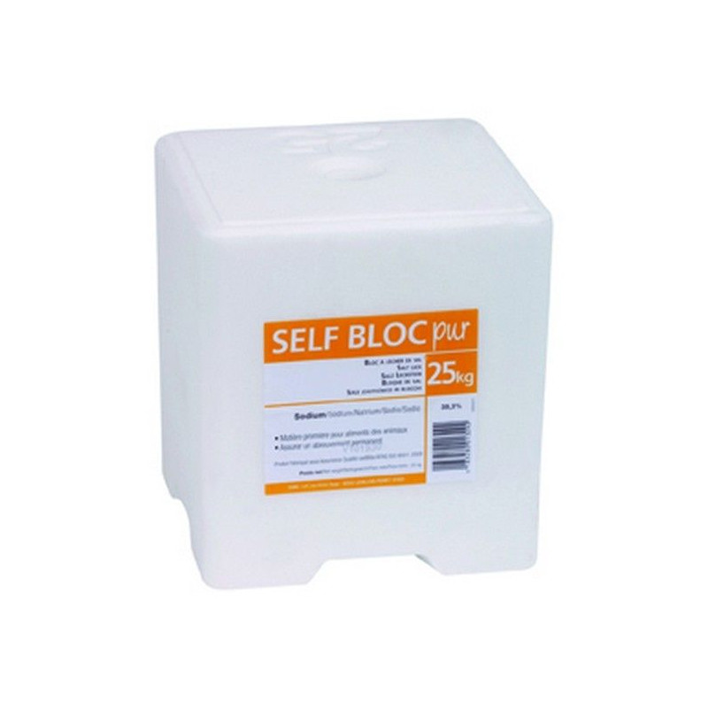 PIERRE DE SEL PUR CARREE 25 KG