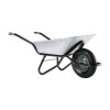 Brouette Clipso galva roue gonflée 100L