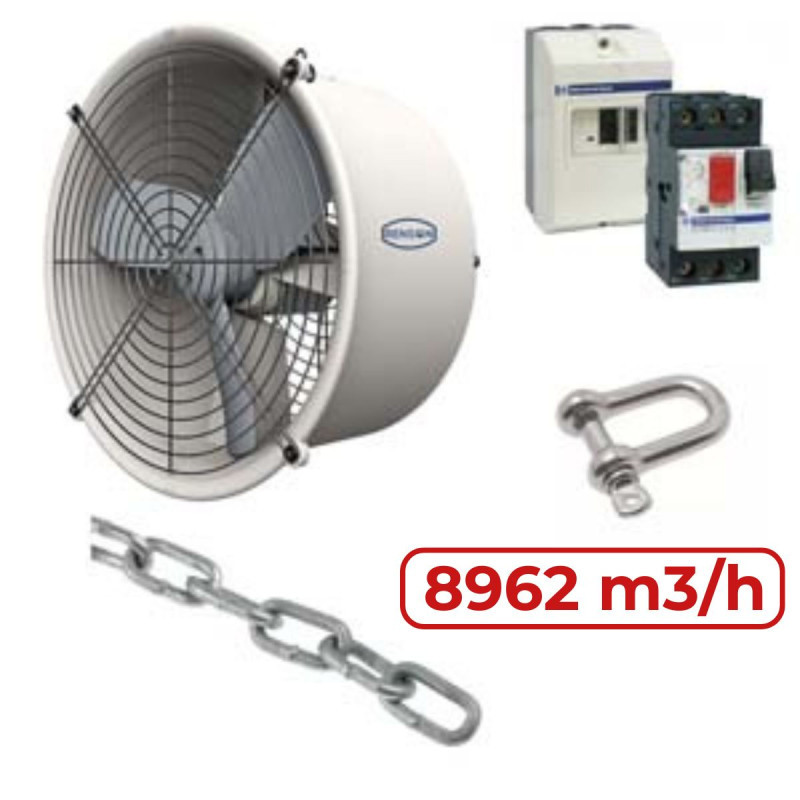 KIT Ventilateur salle de traite
