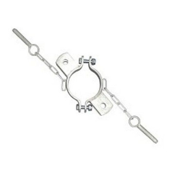 BRIDE POUR POTEAU ROND NU D.102 MM