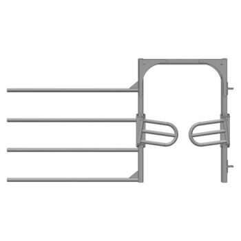 AVANT DE STABULATION AVEC PASSAGE VACHE