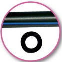 02848-Tuyaux courts à air caoutchouc D.7 mm x L : 230 mm - Sachet de 20